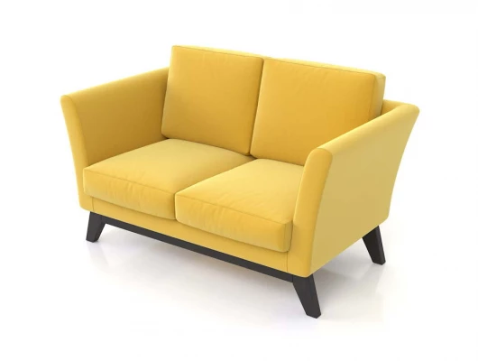 Диван Arsko Дублин M желтый