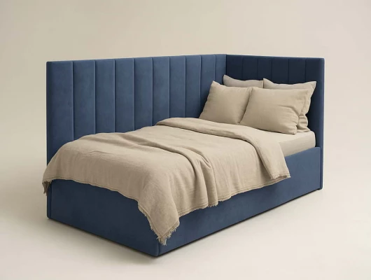 Кровать тахта Клод синий