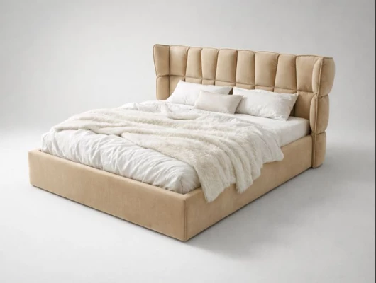 Кровать Меллибел Эфирия (Паулина) Бежевый