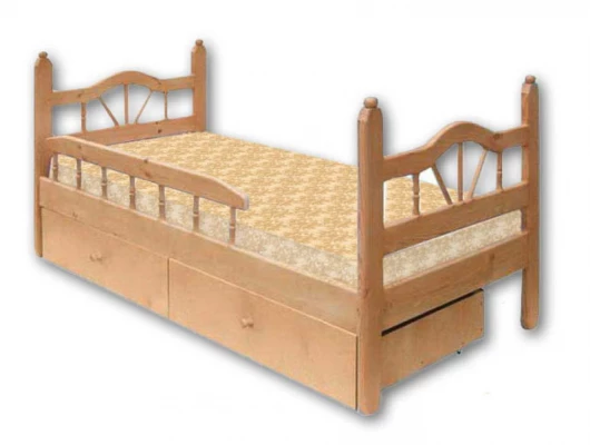 Детская кровать Велес Арт Луч-1 с ящиками