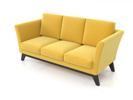 Диван Arsko Дублин Б желтый
