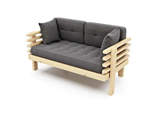 Диван Arsko Стоун Мини серый