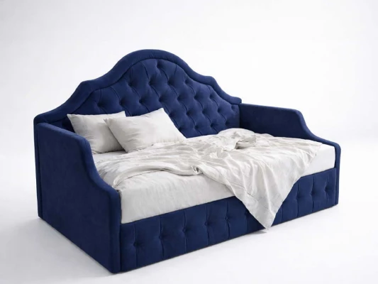 Кровать тахта Найт синий