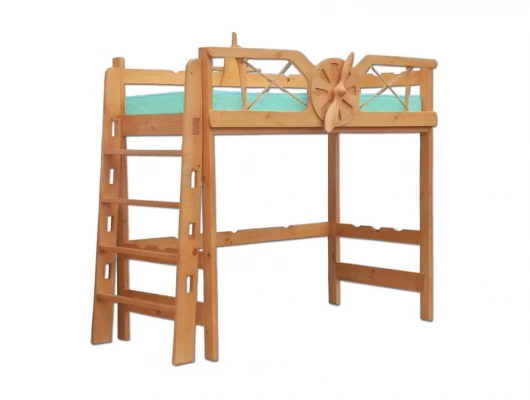 Детская кровать чердак Велес Арт Самолет