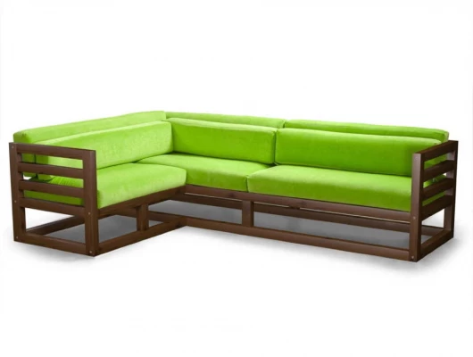 Диван Arsko Магнус Угловой салатовый