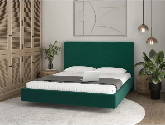 Парящая кровать мягкая Белла