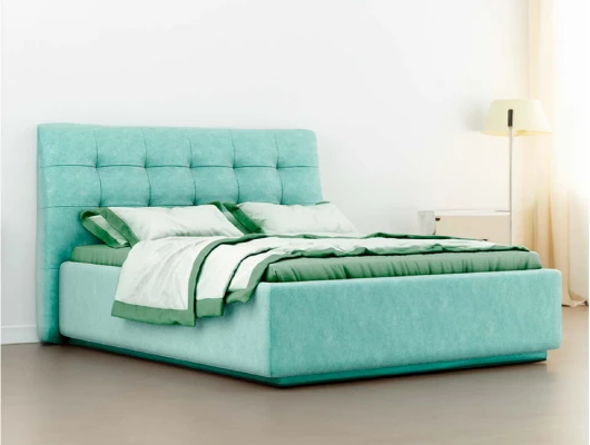 Кровать Nuvola Palermo Бирюзовый