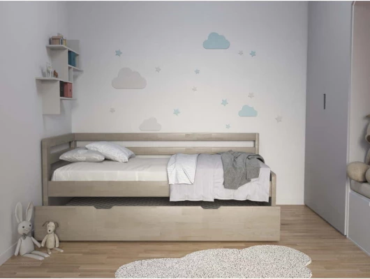 Кровать тахта Дуэт 2 спинки со спальным местом Кровать тахта Дуэт 2 спинки со спальным местом