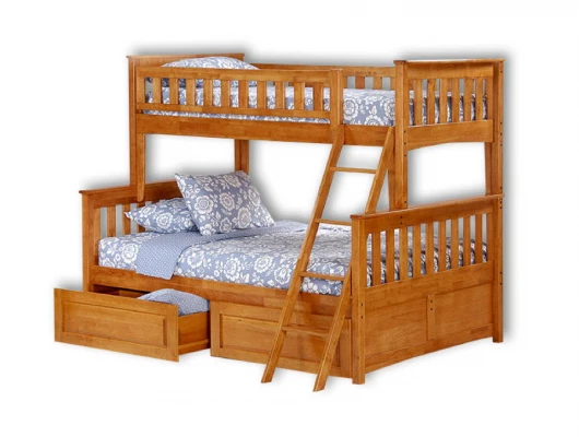 Двухъярусная кровать Велес Арт Модерн с ящиками