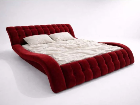 Кровать Меллибел Виченца с подъемным механизмом Красный