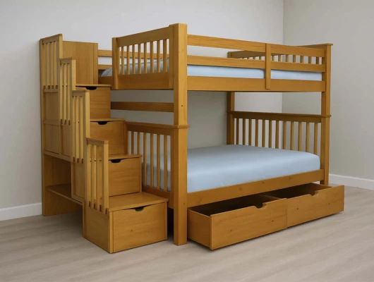 Двухъярусная кровать Велес Арт Атланта-2 с ящиками Двухъярусная кровать Велес Арт Атланта-2 с ящиками