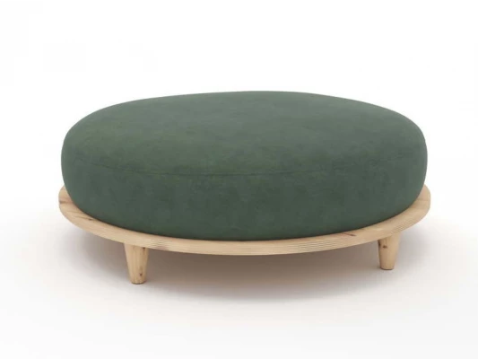 Пуф Arsko Сканди 4 зеленый