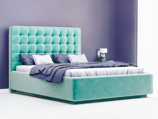 Кровать Nuvola Vita Бирюзовый