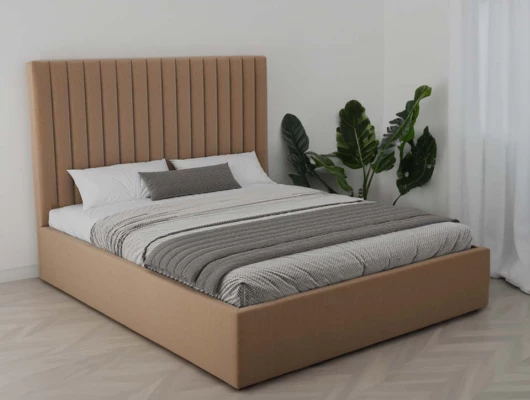 Кровать мягкая Меллибел Стил-лайн с подъемным механизмом Кровать мягкая Меллибел Стил-лайн с подъемным механизмом