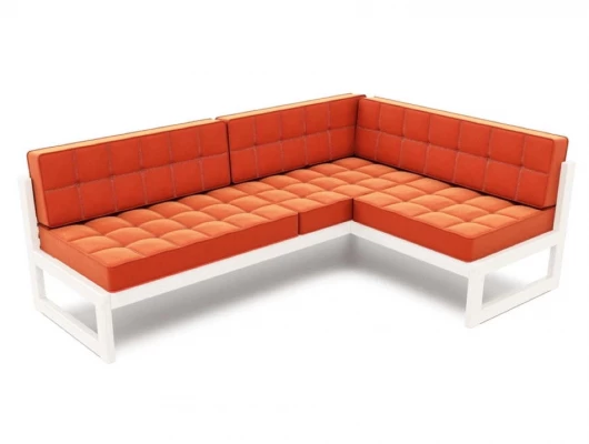 Диван Arsko Сега Угловой оранжевый