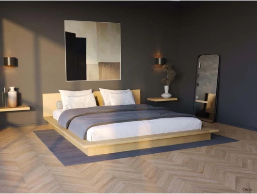 Кровать в японском стиле Азуми