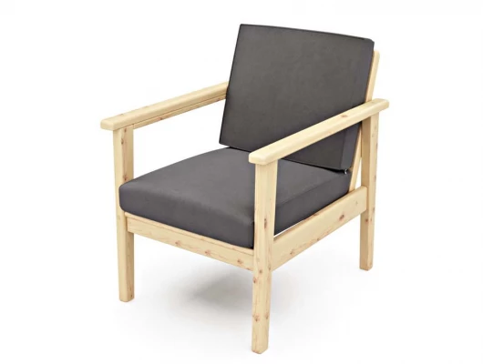 Кресло Arsko Лориан серый