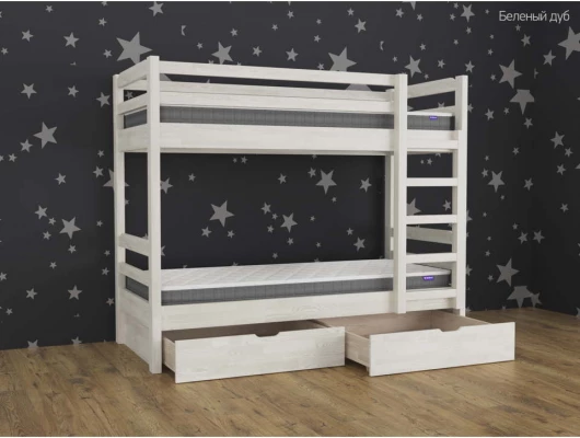Двухъярусная кровать Тандем с 2 ящиками