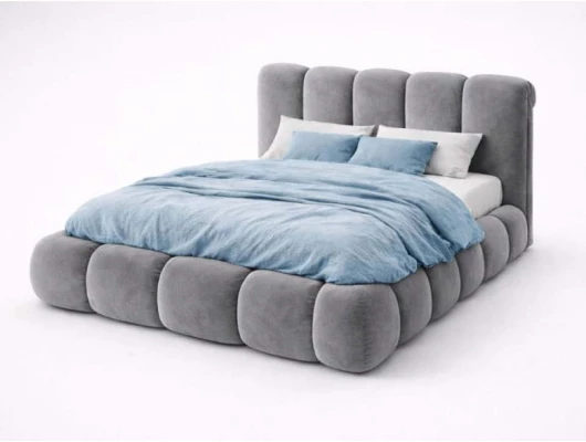 Кровать Меллибел Объем Элит (Меретти) с подъемным механизмом Серый Кровать Меллибел Объем Элит (Меретти) с подъемным механизмом Серый