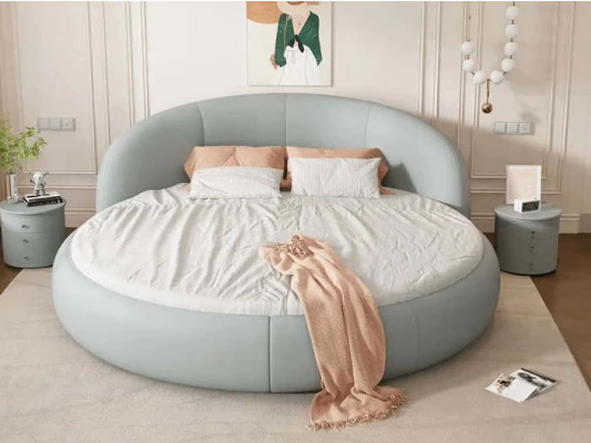 Круглая Детская кровать Тестиера Пончик