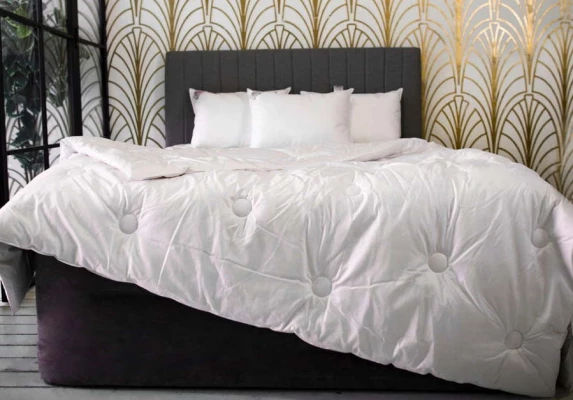 Одеяло German Grass шелковое с кашемиром Cashmere Silk Grass зимнее 45172