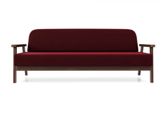 Диван Arsko Флори Б темно-красный