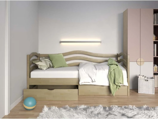 Кровать тахта Бриз 3 с ящиками