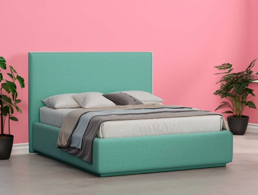 Кровать Nuvola Bianco Style Бирюзовый