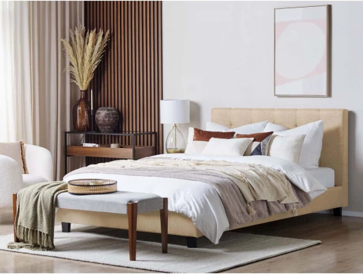 Кровать Тестиера Daisy бежевый