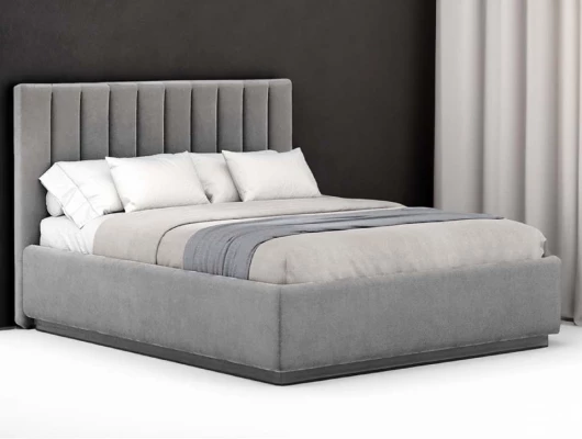 Кровать Nuvola Adriana Серый