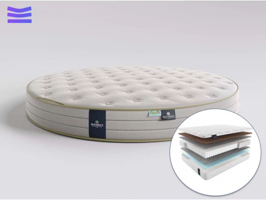 Круглый матрас Materlux Spring comfort maxi
