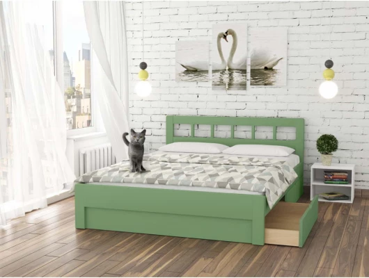 Кровать Икея с ящиками