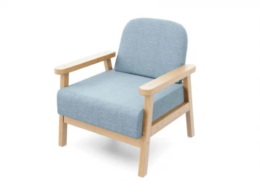 Кресло Arsko Флори голубой