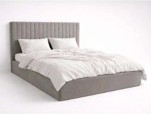 Кровать Меллибел Стил Лайн (Аланса) с подъемным механизмом Серый