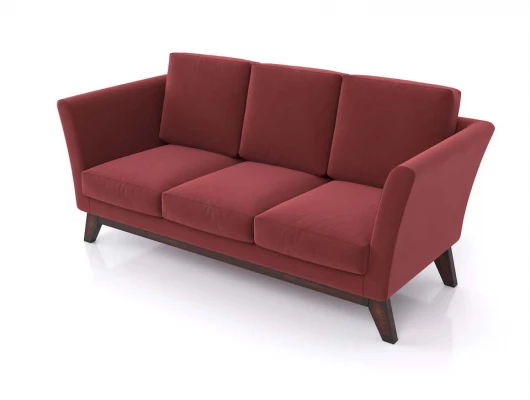 Диван Arsko Дублин Б красный