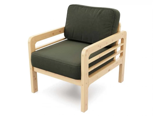 Кресло Arsko Бергер зеленый