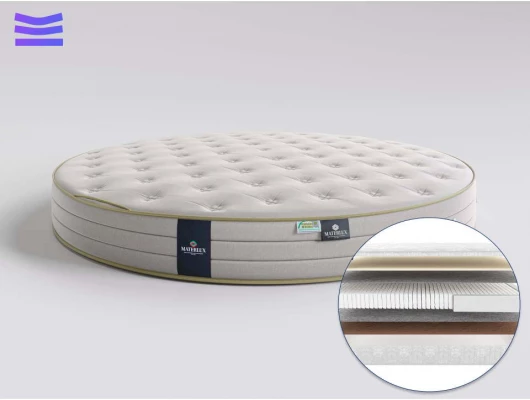 Круглый матрас Materlux Armoni form multi