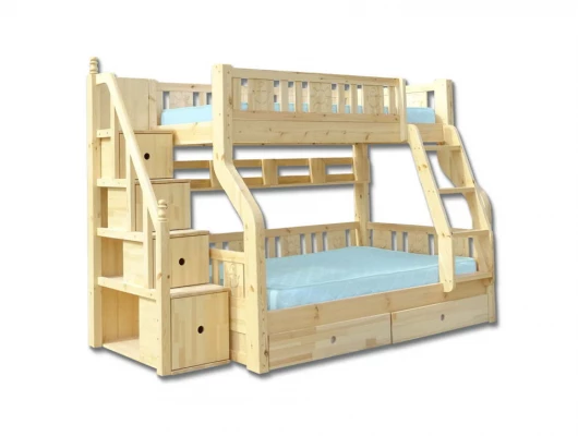 Двухъярусная кровать Велес Арт Веста с ящиками