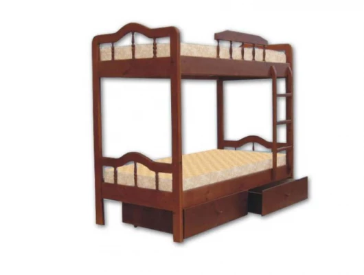 Двухъярусная кровать Велес Арт Мальвина с ящиками