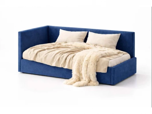 Кровать Galaxy Меркурий-2 с подъемным механизмом синий