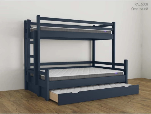 Двухъярусная детская кровать Орленок с выкатным сп местом Двухъярусная детская кровать Орленок с выкатным сп местом