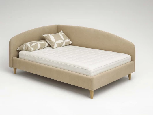 Кровать тахта Лео бежевый Кровать тахта Лео бежевый