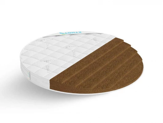 Круглый матрас Lonax Round Cocos 15