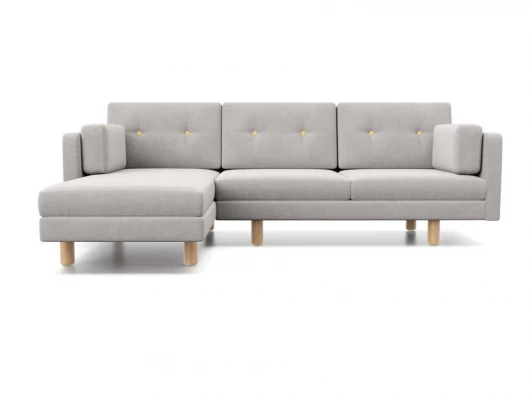 Диван Arsko Ингвар Угловой серый