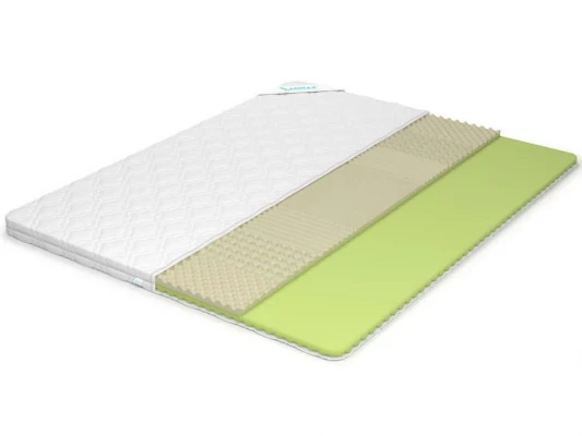 Наматрасник топпер Lonax Dual Relax Latex ППУ 6 Наматрасник топпер Lonax Dual Relax Latex ППУ 6
