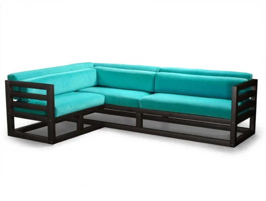 Диван Arsko Магнус Угловой бирюзовый