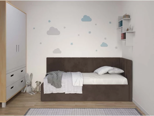 Кровать Смарт Бэйби коричневый