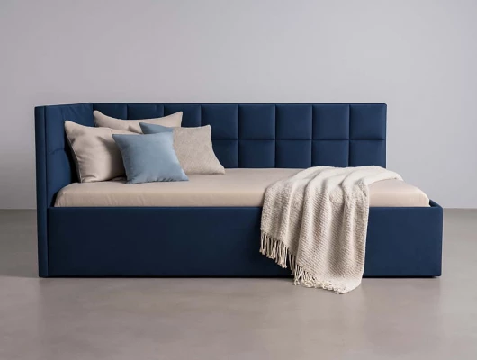 Кровать тахта Паола синий