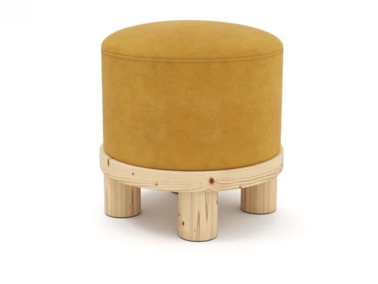 Пуф Arsko Сканди 1 желтый