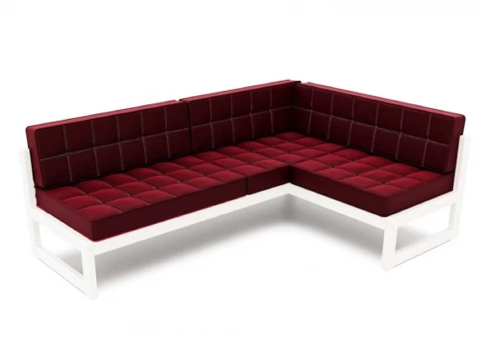 Диван Arsko Сега Угловой красный